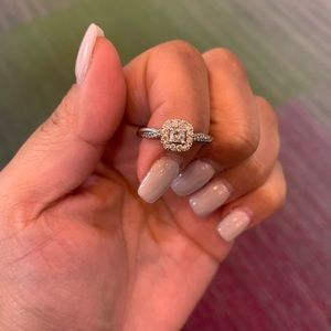 Engagement right and wedding band ( not sodder )